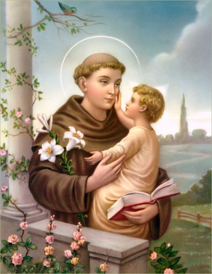 Résultat de recherche d'images pour "st antoine de padoue"