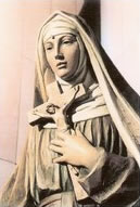Statue de Sainte Rita à la Chapelle de Fontenay-aux-Roses