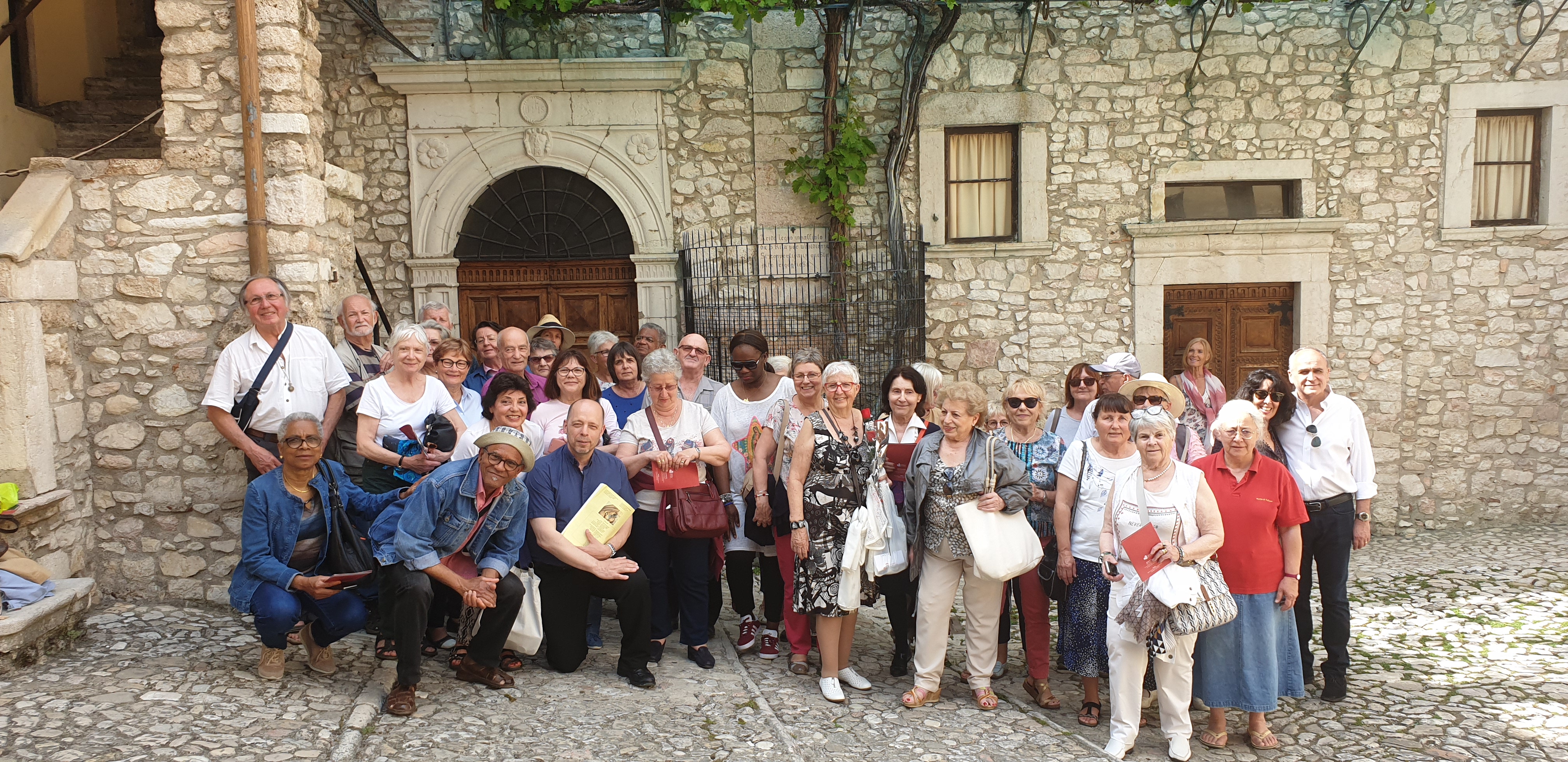 Groupe de pèlerins de 2019