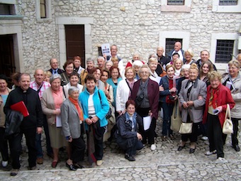 Groupe de pèlerins de 2011