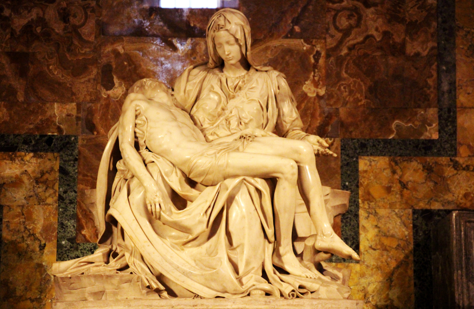 La Pieta Michel Ange