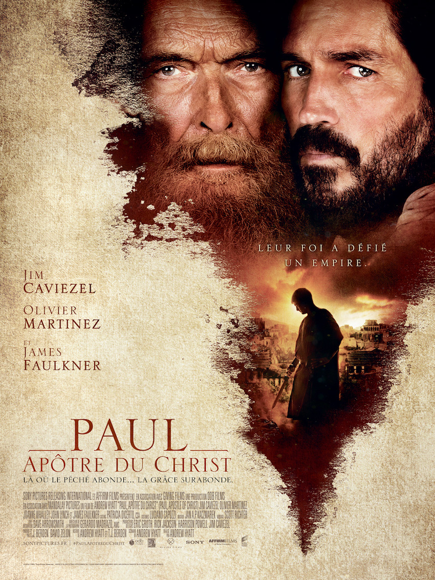 affiche film Paul apotre du christ