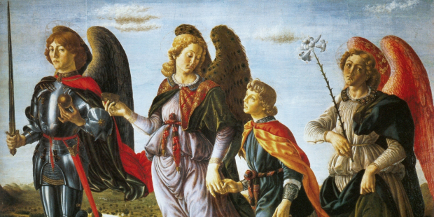francesco botticini archanges avec tobie