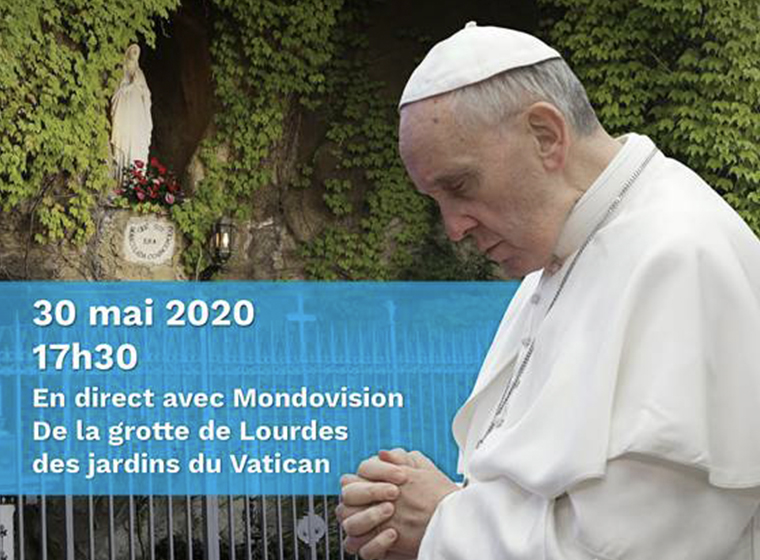 pape francois chapelet 30 mai 2020