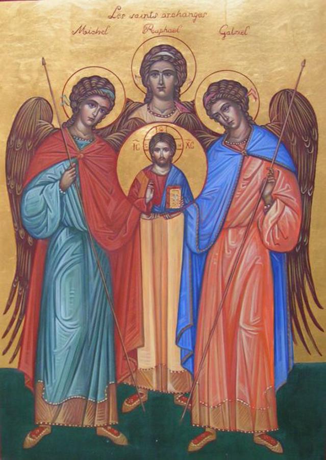 saints archanges icone