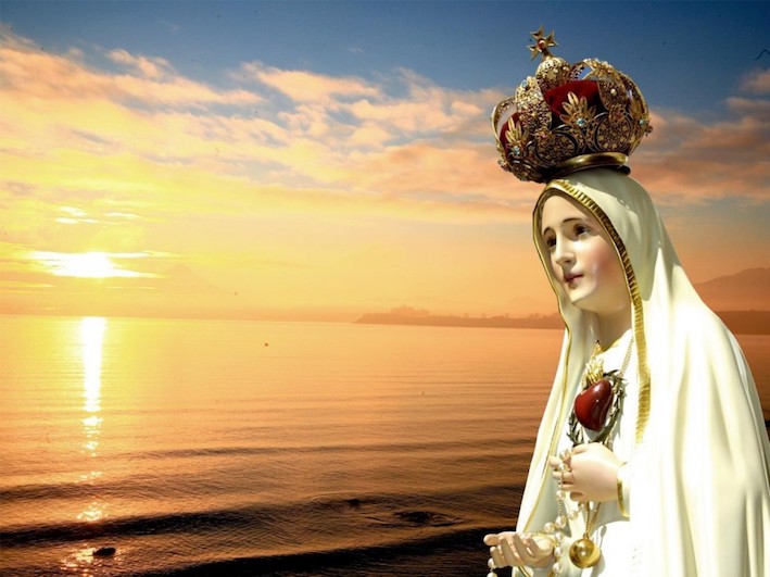 vierge marie mer