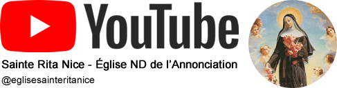 logo youtube sainte rita nice