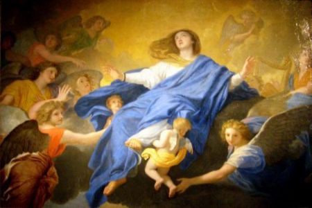 Le Brun assomption de la vierge 