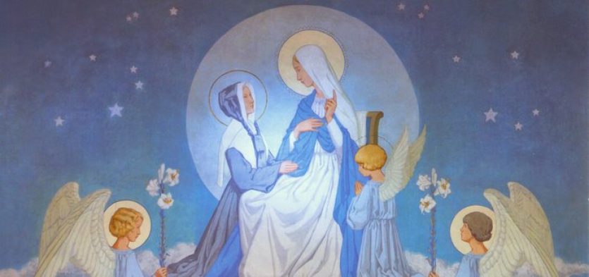 Marie et Sainte Catherine