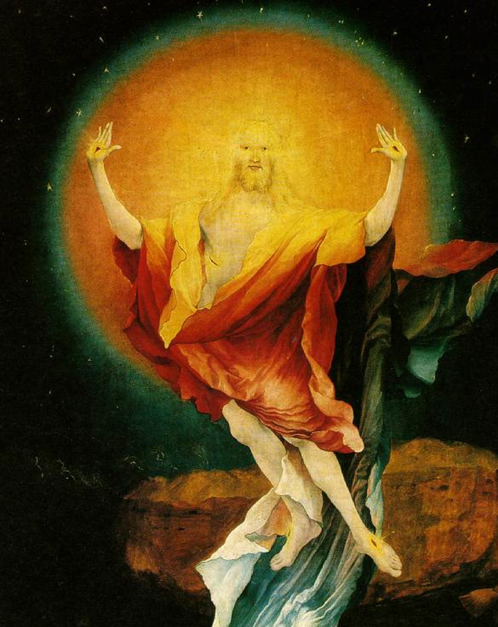 Matthias Grunewald resurrection 1516