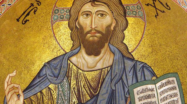christ pantocrator cathedrale de cefalu italie