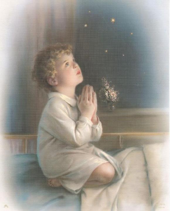 enfant priere image