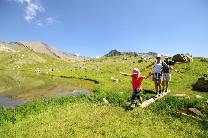 famille vacances montagne