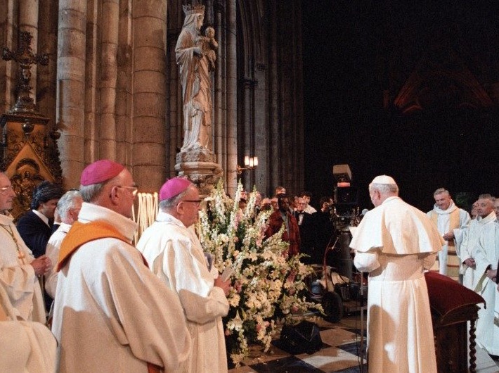 jean paul 2 notre dame de paris
