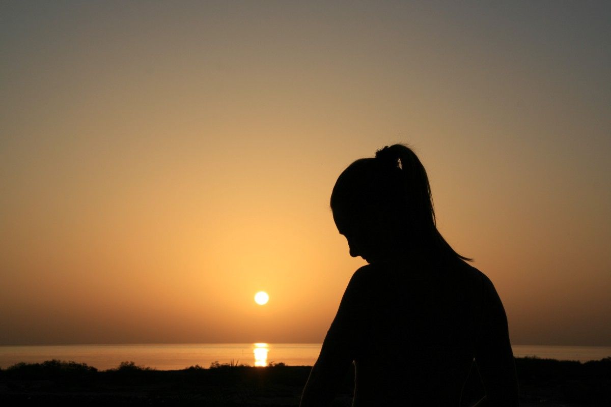 lever de soleil silhouette
