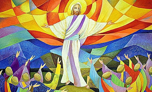 resurrection jesus joie lumiere