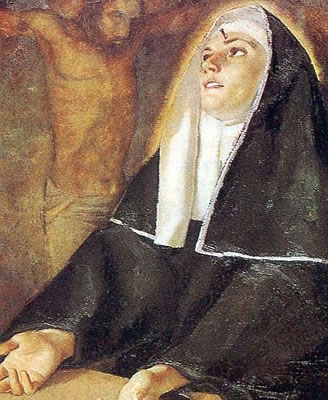 Sainte Rita : A.M. Nardi - Peinture sur toile (1947)
