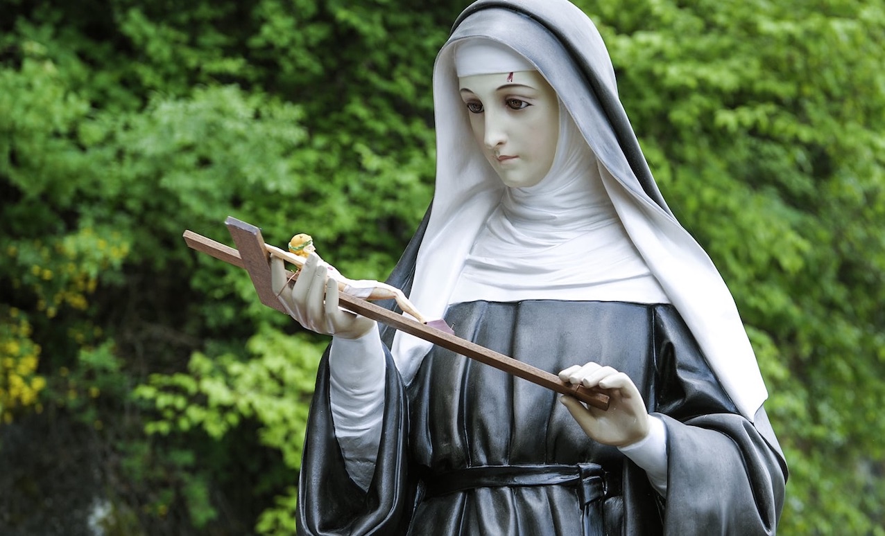 sainte rita statue roccaporena