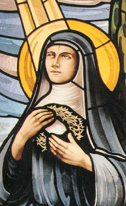 Vitrail de Sainte Rita