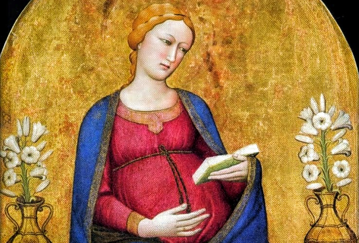 vierge marie enceinte veneziano