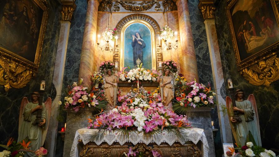 autel sainte rita nice