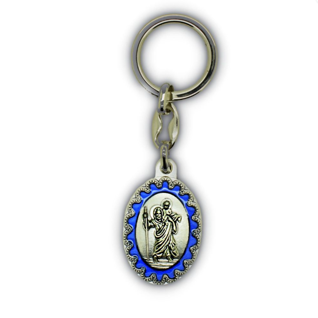 Porte-clés Saint Christophe